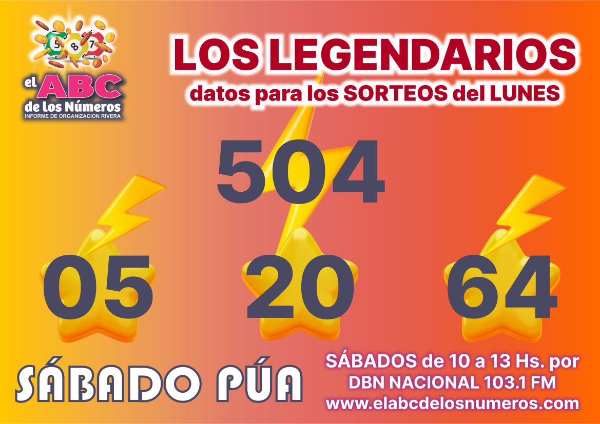 01 - LOS LEGENDARIOS - LUNES