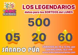 01 - LOS LEGENDARIOS - LUNES