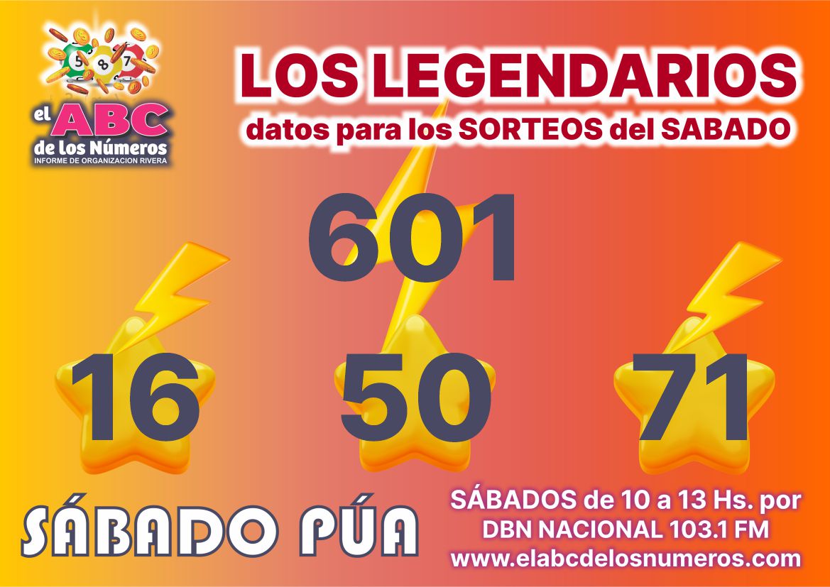 06 - LOS LEGENDARIOS - SABADO