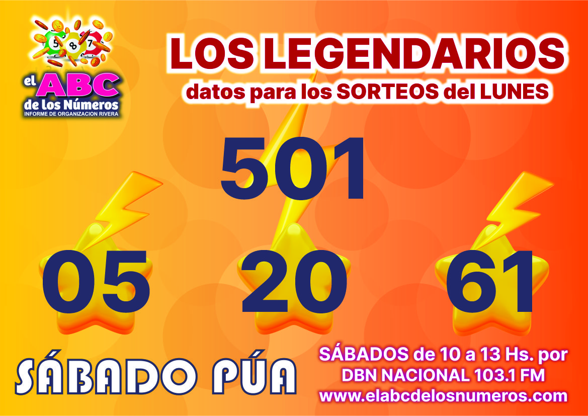 01 - LOS LEGENDARIOS - LUNES