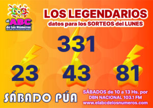 01 - LOS LEGENDARIOS - LUNES