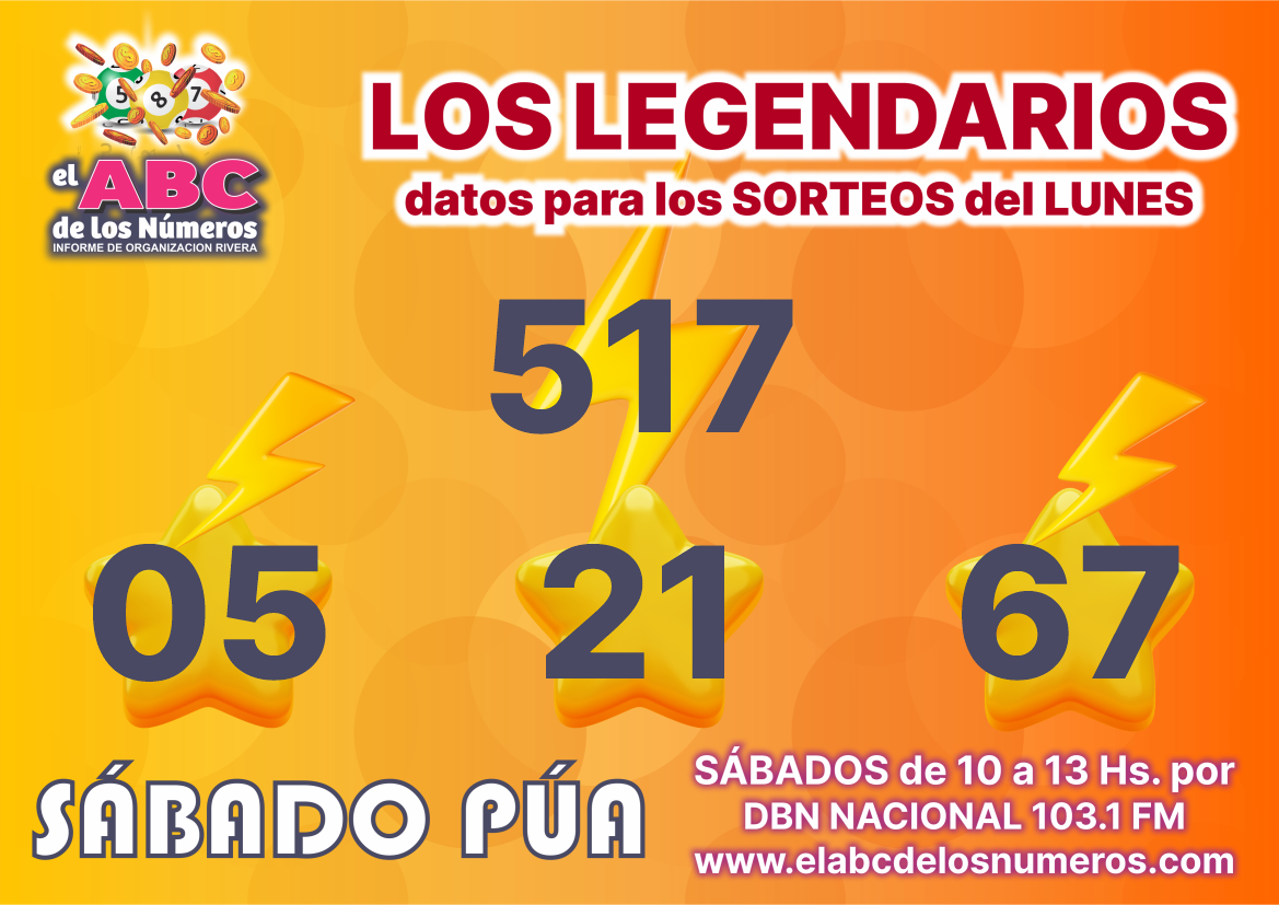 01 - LOS LEGENDARIOS - LUNES