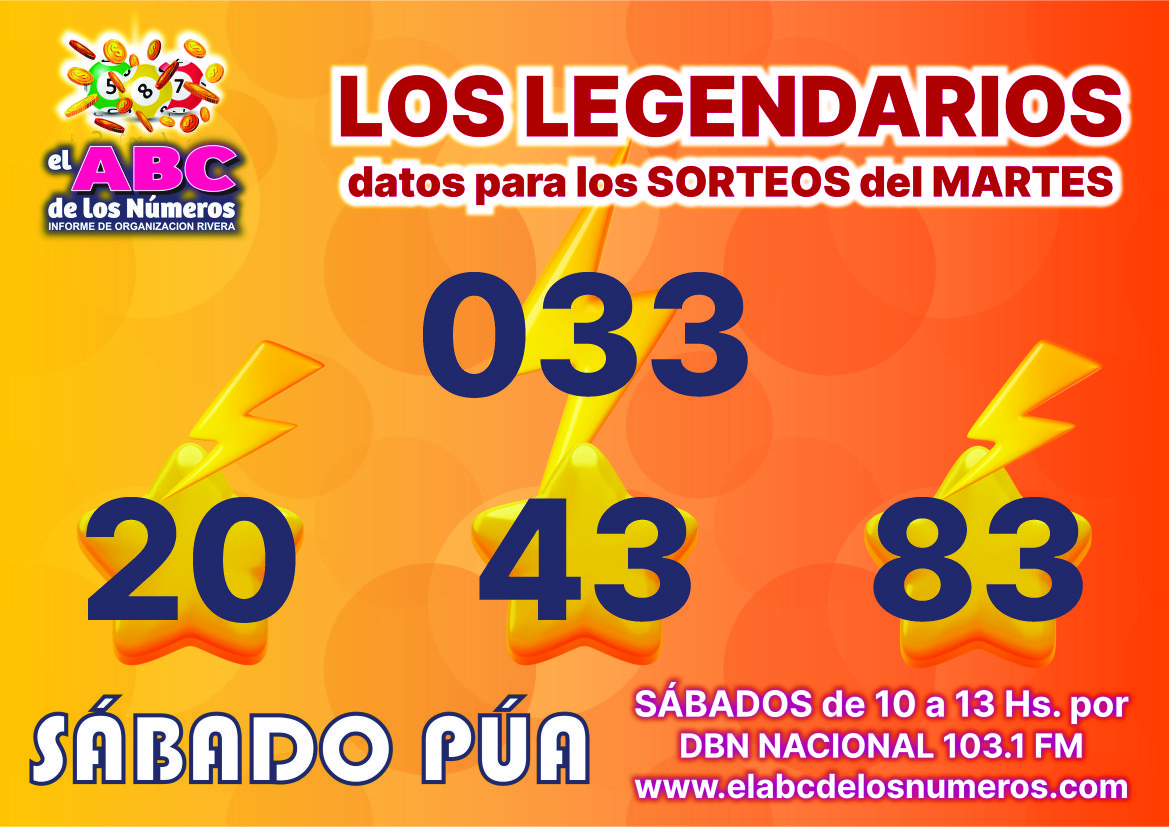 02 - LOS LEGENDARIOS - MARTES