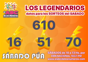 06 - LOS LEGENDARIOS - SABADO