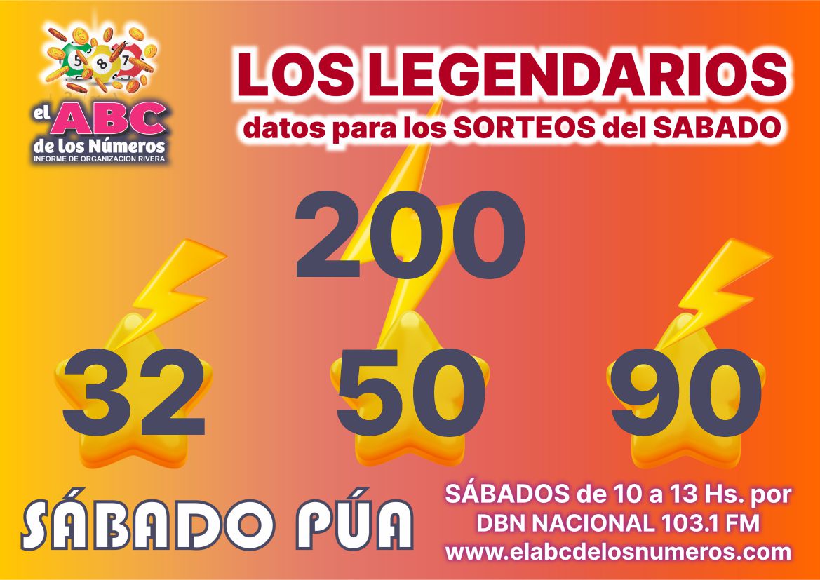 06 - LOS LEGENDARIOS - SABADO