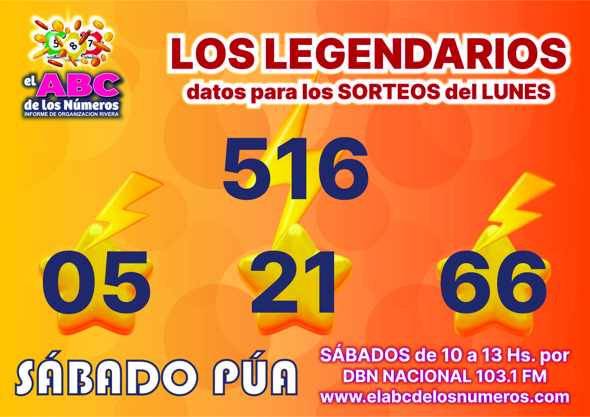 01 - LOS LEGENDARIOS - LUNES