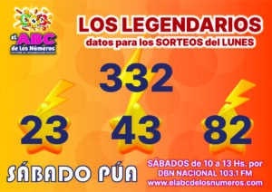 01 - LOS LEGENDARIOS - LUNES