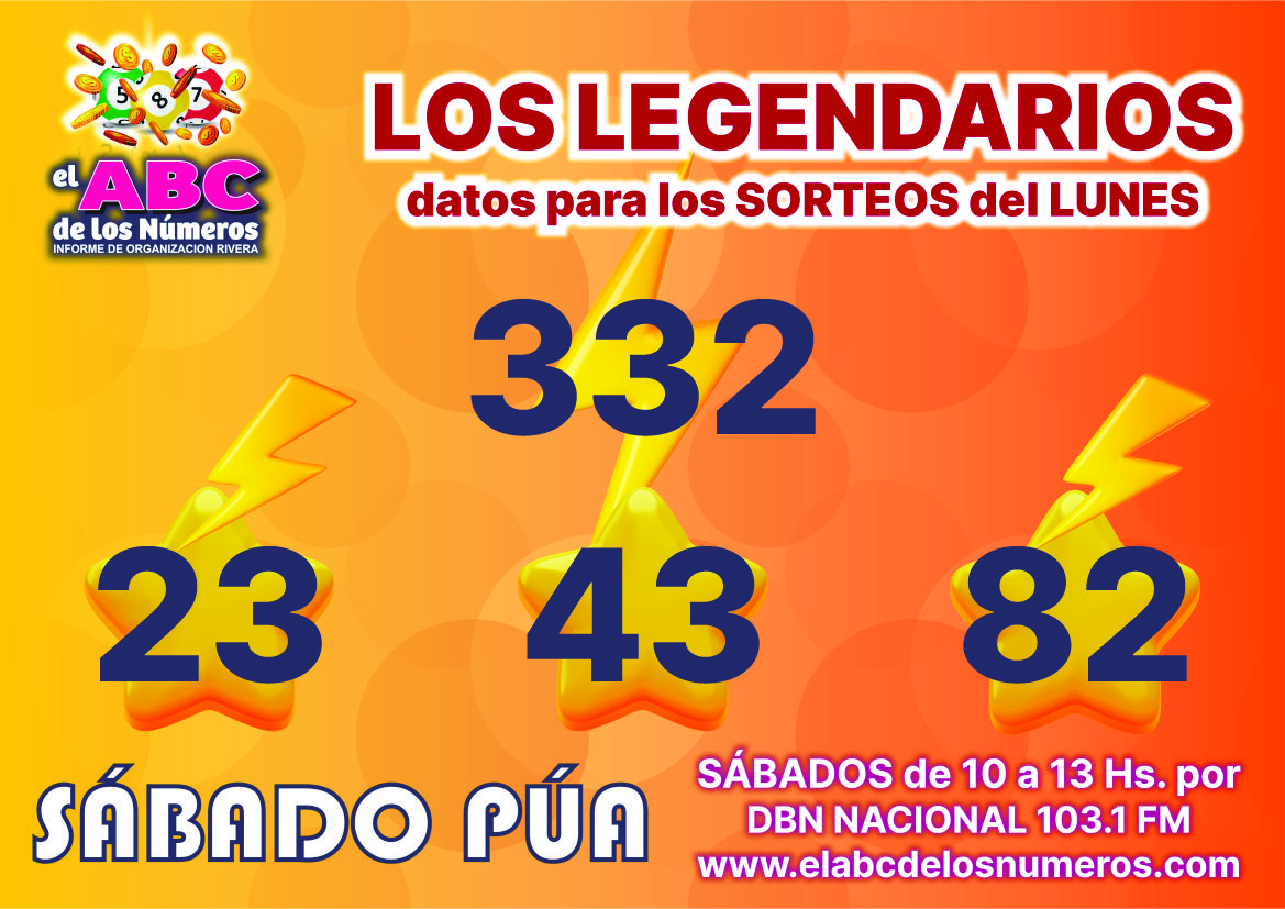 01 - LOS LEGENDARIOS - LUNES