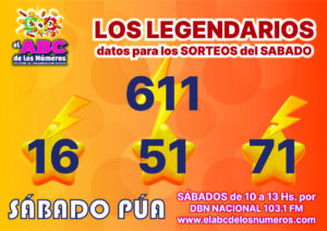 06 - LOS LEGENDARIOS - SABADO