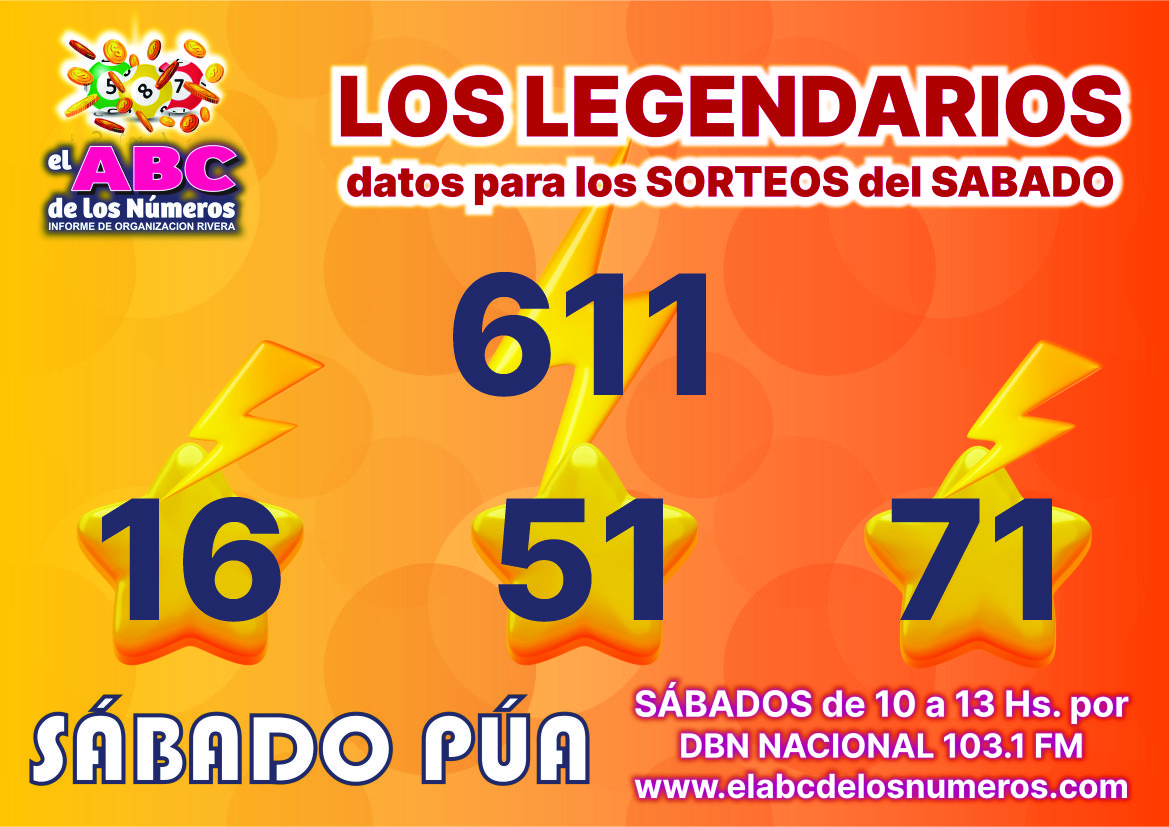 06 - LOS LEGENDARIOS - SABADO