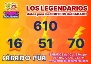 06 - LOS LEGENDARIOS - SABADO