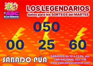 02 - LOS LEGENDARIOS - MARTES