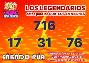 05 - LOS LEGENDARIOS - VIERNES