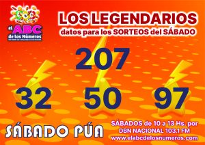 06 - LOS LEGENDARIOS - SABADO