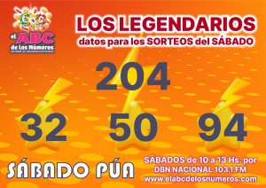 06 - LOS LEGENDARIOS - SABADO