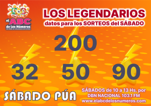 06 - LOS LEGENDARIOS - SABADO
