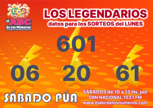01 - LOS LEGENDARIOS - LUNES