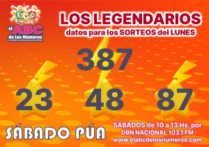 01 - LOS LEGENDARIOS - LUNES