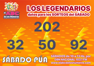 06 - LOS LEGENDARIOS - SABADO