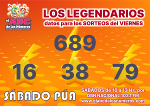 05 - LOS LEGENDARIOS - VIERNES