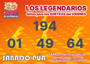 05 - LOS LEGENDARIOS - VIERNES