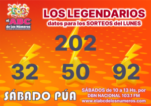 01 - LOS LEGENDARIOS - LUNES