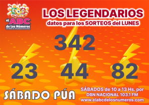 01 - LOS LEGENDARIOS - LUNES