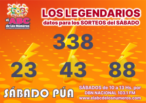 06 - LOS LEGENDARIOS - SABADO